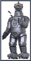 Mechagodzilla (Metallic) from Godzilla - Toho Super Shogun manufactured by Super7 [Loose]