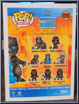 Heat Ray Godzilla (Glows in the Dark) from Godzilla vs Kong - Pop! Vinyl Figures manufactured by Funko [Back]