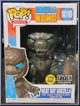 Heat Ray Godzilla (Glows in the Dark) from Godzilla vs Kong - Pop! Vinyl Figures manufactured by Funko [Front]
