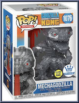 Mechagodzilla (Glows in the Dark) from Godzilla vs Kong - Pop! Vinyl Figures manufactured by Funko [Front]