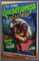 Abonminable Snowman of Pasadena from Goosebumps - Collectibles manufactured by Hasbro [Front]