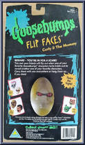 Curly & The Mummy from Goosebumps - Flip Faces manufactured by Toymax [Back]