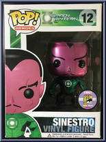 Sinestro (Metallic) from Green Lantern - Pop! Vinyl Figures manufactured by Funko [Front]