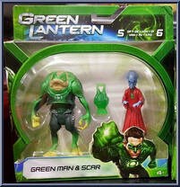Green Man / Scar from Green Lantern - Movie - Guardians of the Universe manufactured by Mattel [Front]