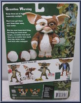 Gizmo from Gremlins - Green Package manufactured by Neca [Back]