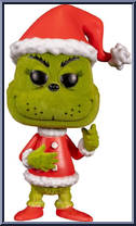 Grinch (Flocked) from Grinch - Pop! Vinyl Figures manufactured by Funko [Loose]