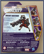 Rocket Raccoon from Guardians of the Galaxy - Animated - Basic Series manufactured by Hasbro [Back]