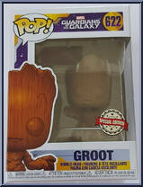 Groot (Wood) from Guardians of the Galaxy - Pop! Vinyl Figures manufactured by Funko [Front]