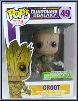 Groot (Glow in the Dark) from Guardians of the Galaxy - Pop! Vinyl Figures manufactured by Funko [Front]
