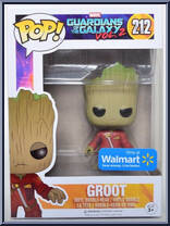 Groot (Red Suit) from Guardians of the Galaxy - Volume 2 - Pop! Vinyl Figures manufactured by Funko [Front]