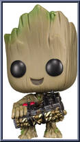 Groot (Bomb Buttons) from Guardians of the Galaxy - Volume 2 - Pop! Vinyl Figures manufactured by Funko [Loose]