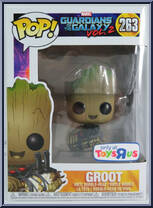 Groot (Bomb Buttons) from Guardians of the Galaxy - Volume 2 - Pop! Vinyl Figures manufactured by Funko [Front]