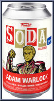 Adam Warlock from Guardians of the Galaxy - Volume 3 - Soda manufactured by Funko [Front]