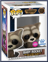 Baby Rocket (Flocked) from Guardians of the Galaxy - Volume 3 - Pop! Vinyl Figures manufactured by Funko [Front]