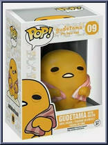 Gudetama (with Bacon) from Gudetama - Pop! Vinyl Figures manufactured by Funko [Front]