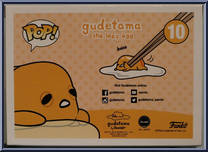 Gudetama (Laying Down) from Gudetama - Pop! Vinyl Figures manufactured by Funko [Back]