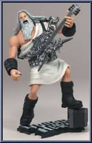 God of Rock (White Toga) from Guitar Hero - Basic Series manufactured by McFarlane [Loose]