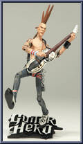 Johnny Napalm from Guitar Hero - Basic Series manufactured by McFarlane [Loose]