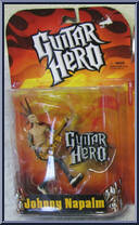 Johnny Napalm (Gold Guitar) from Guitar Hero - Basic Series manufactured by McFarlane [Front]