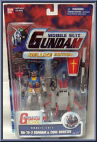 RX-78-2 Gundam & Core Booster from Gundam - Mobile Suit - Deluxe manufactured by Bandai [Front]