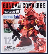 MSN-04 Sazabi (Revive Ver.) from Gundam Converge - 10th Anniversary Selection 01 manufactured by Bandai [Front]