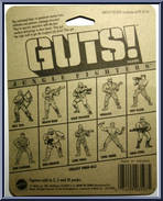 Hot Flash from Guts! - Jungle Fighters manufactured by Mattel [Back]