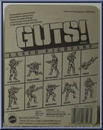 Mike Nebula from Guts! - Laser Fighters manufactured by Mattel [Back]