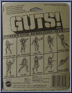 Max Destruction from Guts! - Underwater Demolition Team manufactured by Mattel [Back]