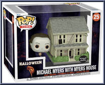 Michael Myers With Myers House from Halloween - Pop! Towns manufactured by Funko [Front]
