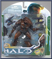 Elite Combat (Brown) from Halo 3 - Series 5 - Equipment Edition manufactured by McFarlane [Front]