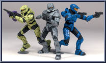 Lone Wolves Pack 1 from Halo 3 - Heroic Collection manufactured by McFarlane [Loose]