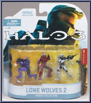 Lone Wolves Pack 2 from Halo 3 - Heroic Collection manufactured by McFarlane [Front]