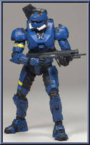 Spartan Soldier EOD (Blue) Action Figure