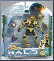 Spartan Soldier EVA (Pale) from Halo 3 - Series 5 - Equipment Edition manufactured by McFarlane [Front]