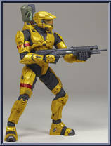 Spartan Soldier Mark VI (Gold) Action Figure