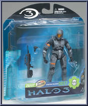 Spartan Soldier ODST (Steel) from Halo 3 - Series 2 - Multiplayer manufactured by McFarlane [Front]