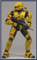 Spartan Soldier Rogue (Gold) Action Figure