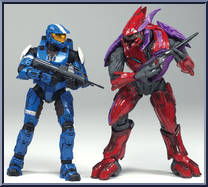 Team Slayer Guardian from Halo 3 - Series 4 - Deluxe Figures manufactured by McFarlane [Loose]
