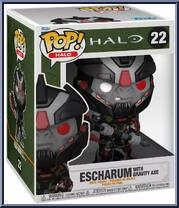 Escharum (with Gravity Axe) (Deluxe) from Halo - Pop! Vinyl Figures manufactured by Funko [Front]