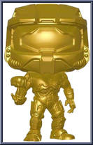 Master Chief (with Cortana) (Gold) Action Figure