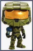 Master Chief (with Cortana) (Green) Action Figure