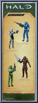 Spartan Palmer (with Dual Magmums) from Halo Infinite (World of Halo) - Series 3 - 12" Scale manufactured by Jazwares [Back]