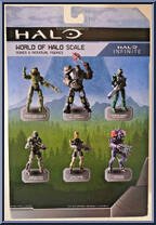 UNSC Marine (with Assault Rifle) from Halo Infinite (World of Halo) - Series 6 manufactured by Jazwares [Back]