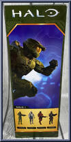 Spartan MK VII (with Commando Rifle) from Halo Infinite (World of Halo) - Series 1 - 12" Scale manufactured by Jazwares [Back]