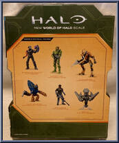 Sentinel (with Sentinel Beam) from Halo Infinite (World of Halo) - Series 2 manufactured by Jazwares [Back]