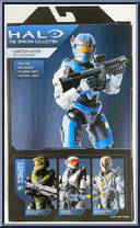 Carter-A259 from Halo Infinite (World of Halo) - Series 6 - Spartan Collection manufactured by Jazwares [Back]