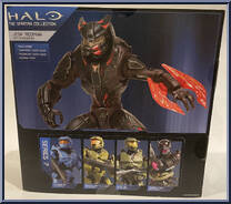 Jega 'Rdomnai from Halo Infinite (World of Halo) - Series 7 - Spartan Collection manufactured by Jazwares [Back]