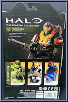 Jorge-052 from Halo Infinite (World of Halo) - Series 5 - Spartan Collection manufactured by Jazwares [Back]