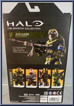 Jun-A266 from Halo Infinite (World of Halo) - Series 4 - Spartan Collection manufactured by Jazwares [Back]