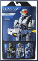 Linda-058 from Halo Infinite (World of Halo) - Series 6 - Spartan Collection manufactured by Jazwares [Back]
